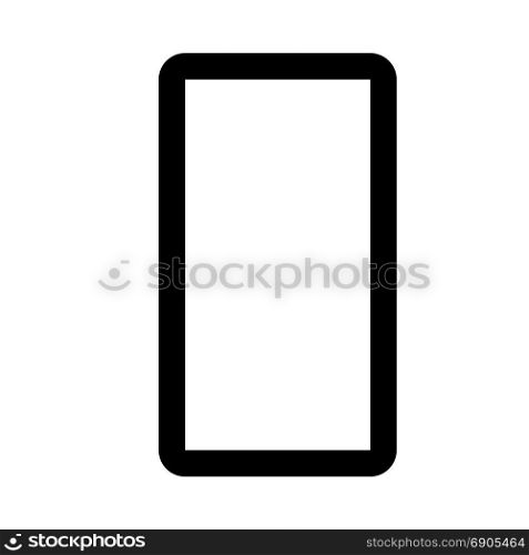 mobile phone with camera, icon on isolated background