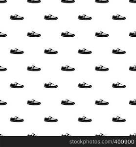 Moccasin pattern. Simple illustration of moccasin vector pattern for web. Moccasin pattern, simple style
