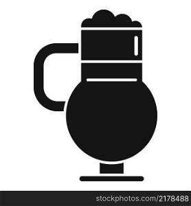Mocha coffee icon simple vector. Restaurant cup. Morning food. Mocha coffee icon simple vector. Restaurant cup