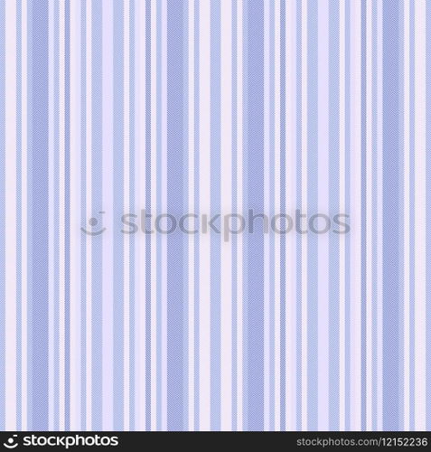 Model pattern vertical fabric, sparse background seamless vector. Commercial lines stripe textile texture in light and blue colors.