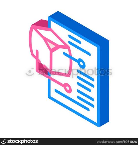 modeling data science isometric icon vector. modeling data science sign. isolated symbol illustration. modeling data science isometric icon vector illustration