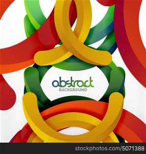 Modern 3d geometrical style background, arch circular lines. Modern 3d geometrical style background, arch circular lines. Vector template