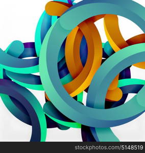 Modern 3d geometrical style background, arch circular lines. Modern 3d geometrical style background, arch circular lines. Vector template