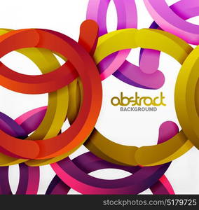 Modern 3d geometrical style background, arch circular lines. Modern 3d geometrical style background, arch circular lines. Vector template