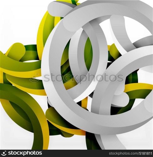 Modern 3d geometrical style background, arch circular lines. Modern 3d geometrical style background, arch circular lines. Vector template