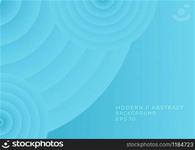 Modern abstract background geometric circle shape wave design with space for text. vector illustration