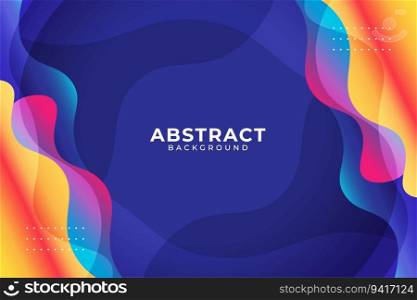 modern abstract background with fluid shapes