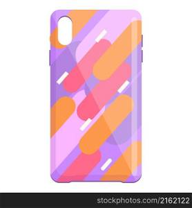 Modern abstract phone cover icon cartoon vector. Smartphone case. Smart cute. Modern abstract phone cover icon cartoon vector. Smartphone case