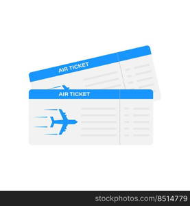 Modern and realistic airline ticket design with flight time and passenger name. vector illustration. Modern and realistic airline ticket design with flight time and passenger name. vector illustration.