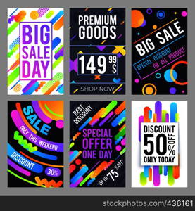 Modern and trendy sale banners with discount and offers. Fashion shopping cards vector template. Promotion discount banner card illustration. Modern and trendy sale banners with discount and offers. Fashion shopping cards vector template