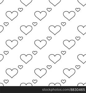 Modern banner with seamless pattern of hearts on background. Abstract love symbol. Modern vector illustration. Decorative symbol. Vector design banner. Graphic pattern. Modern banner with seamless pattern of hearts on background. Abstract love symbol. Modern vector illustration. Decorative symbol. Vector design banner. Graphic pattern.