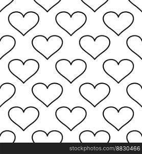 Modern banner with seamless pattern of hearts on background. Abstract love symbol. Modern vector illustration. Decorative symbol. Vector design banner. Graphic pattern. Modern banner with seamless pattern of hearts on background. Abstract love symbol. Modern vector illustration. Decorative symbol. Vector design banner. Graphic pattern.