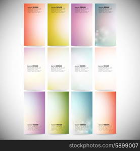 Modern banners, abstract banner design, business design and website templates vector.