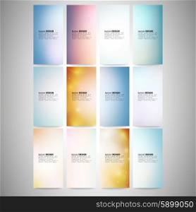 Modern banners, abstract banner design, business design and website templates vector.