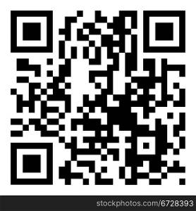 Modern bar code or QR code to scan with your mobile