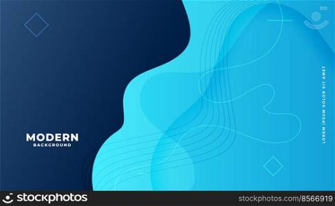 modern blue fluid gradient background with curvy shapes
