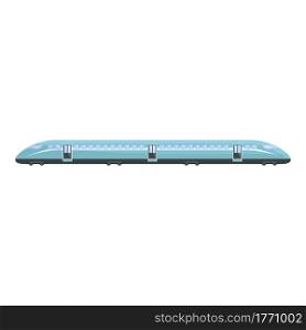 Modern bullet train icon. Cartoon of Modern bullet train vector icon for web design isolated on white background. Modern bullet train icon, cartoon style