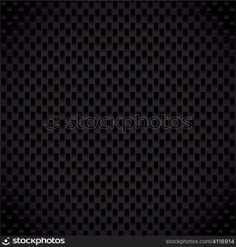 Modern carbon fiber weave background with seamless repeating vector pattern