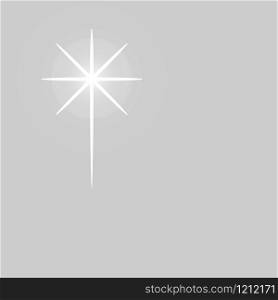 Modern christmas star, great design for any purposes.