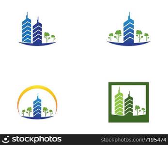 Modern city skyline