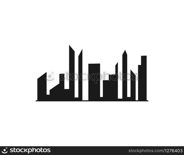 Modern City skyline . city silhouette. vector illustration in flat design