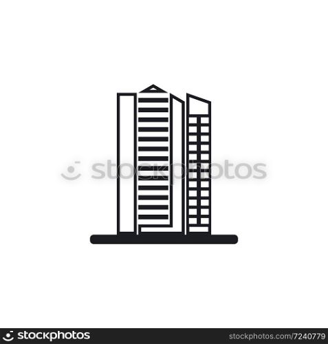 Modern City skyline . city silhouette vector illustration in flat design