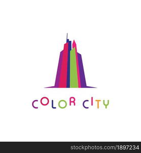 Modern City skyline vector illustration in flat design