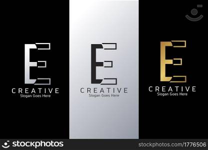 Modern Clean Logo Letter E Vector Template Design for Brand Identity