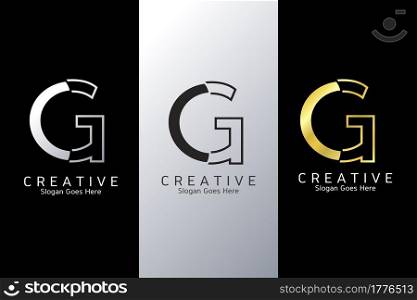 Modern Clean Logo Letter G Vector Template Design for Brand Identity