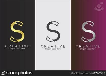 Modern Clean Logo Letter S Vector Template Design for Brand Identity