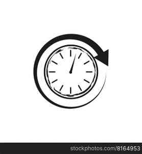 Modern clock arrow icon. Old watch. Time clock. Vector illustration. EPS 10.. Modern clock arrow icon. Old watch. Time clock. Vector illustration. E