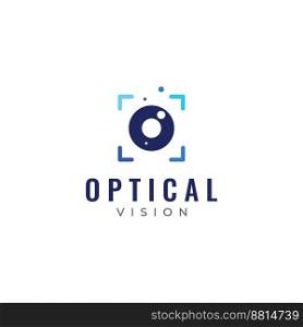 Modern colorful abstract Logo vision, digital vision, optical vision, technology vision, planetary vision and vision center.