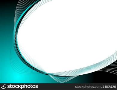 Modern colorful background inmage in electric blue with copy space