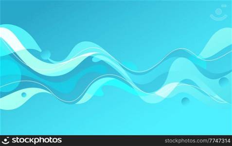 Modern colorful flow poster design. Wave Liquid shape color paint. Blue Moving simple lines.. Modern colorful flow poster. Wave Liquid shape color paint. Blue Moving simple lines.