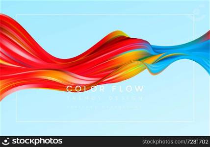 Modern colorful flow poster. Wave Liquid shape color background. Art design for your design project. Vector illustration EPS10. Modern colorful flow poster. Wave Liquid shape in color background. Art design for your design project. Vector illustration