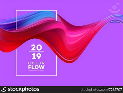 Modern colorful flow poster. Wave Liquid shape color background. Art design for your design project. Vector illustration EPS10. Modern colorful flow poster. Wave Liquid shape in color background. Art design for your design project. Vector illustration