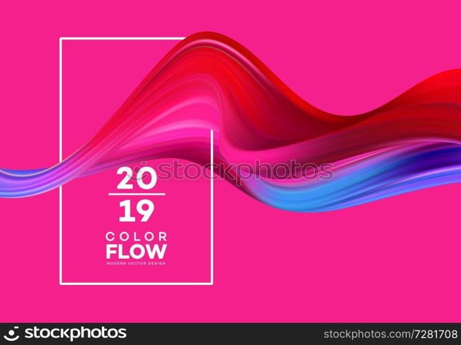 Modern colorful flow poster. Wave Liquid shape color background. Art design for your design project. Vector illustration EPS10. Modern colorful flow poster. Wave Liquid shape in color background. Art design for your design project. Vector illustration