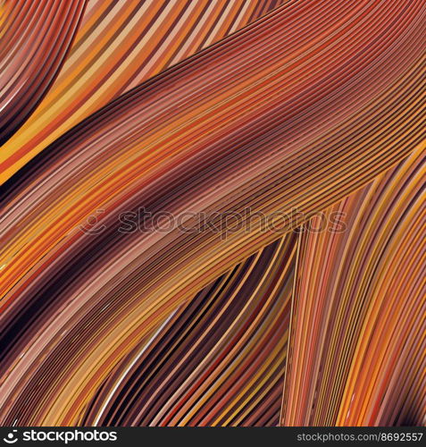 Modern colorful flow poster. Wave Liquid shape in black color background. Art design for your design project