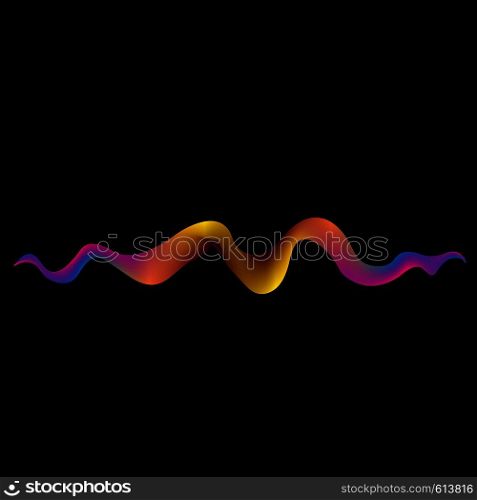 Modern colorful flow wave. Vector liquid shape. Art design for your design.