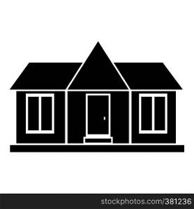 Modern country house icon. Simple illustration of house vector icon for web design. Modern country house icon, simple style