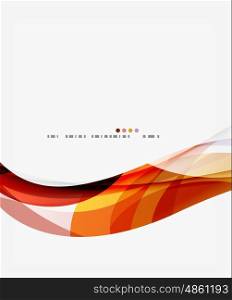 Modern creative curve background with copy space. Modern creative curve background with copy space. Vector template background for workflow layout, diagram, number options or web design