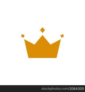 modern crown logo yellow color