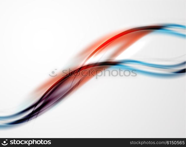 Modern curve stripes template, corporate business background