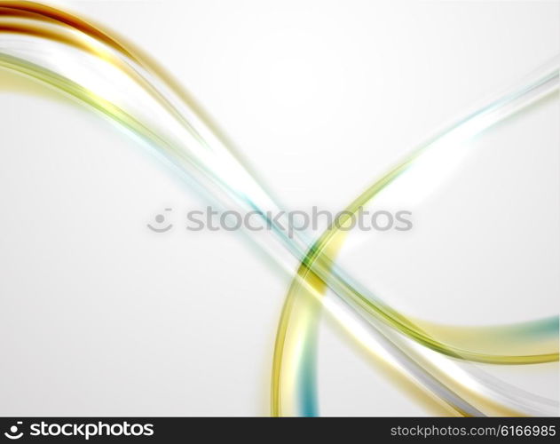 Modern curve stripes template, corporate business background