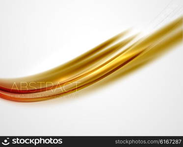 Modern curve stripes template, corporate business background