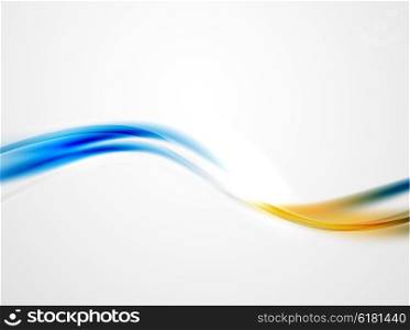 Modern curve stripes template, corporate business background