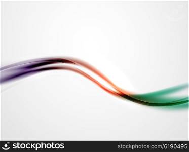 Modern curve stripes template, corporate business background