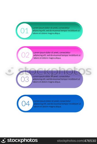 Modern design Infographic template , can be used for workflow layout, vector.