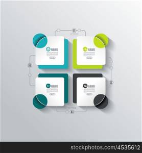 Modern Design Minimal style infographic template layout. Infographics, numbered banner, advertising board.
