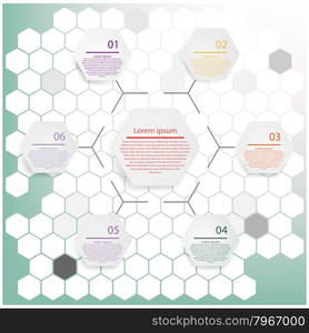 Modern Design Minimal style infographic template.vector illustration